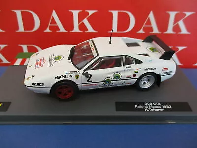 Die cast 1/43 Modellino Auto Ferrari 308 GTB Rally Monza 1983 H. Toivonen - Immagine 1 di 4