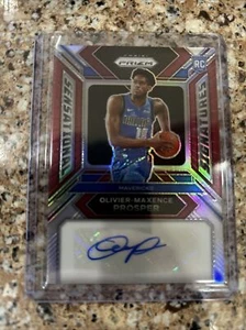 2023-24 Panini Prizm Olivier-Maxence Prosper Rookie Red Sensational Auto /99 - Picture 1 of 2