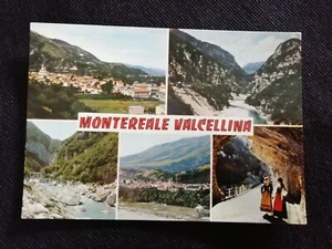 Cartolina Montereale Valcellina Vedutine Animata Costumi FC233 - Foto 1 di 1