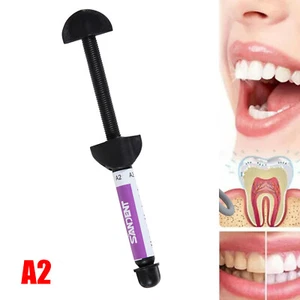 1 Pack Light Cure Micro Hybrid Dental Resin Composite Syringe Shade A2 ns - Picture 1 of 10