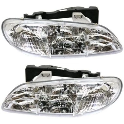 Nuevo juego de 2 faros halógenos para Pontiac Grand Am 1996-1998 16524657 16524658 Foto 1 de 4