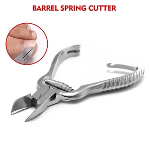 Barrel Spring Chiropody Toenail Cutter Heavy Duty For Thick Nails Clipper Nipper - Picture 1 of 5