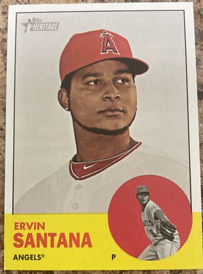 Ervin Santana 2012 Angels Topps #322 - Image 1 of 2
