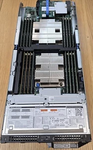 DELL POWEREDGE FC640 Blade Server 2x Gold 6148, H730P, 256GB, No Hard Drive - Photo 1/4