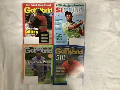 Tiger Woods Golf Magazine’s (4) MINT - Image 1 of 2