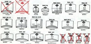 JD3. SUC RMX UHRENKRISTALLE SEITE 47 DES KATALOGS SIE WÄHLEN STIL AUS TROPFENMENÜ - Bild 1 von 20