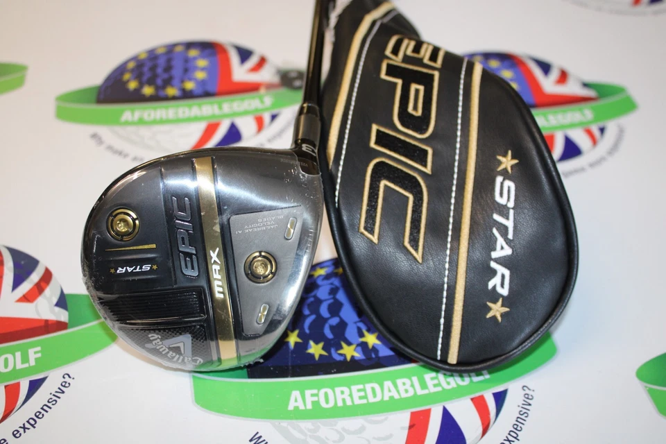 Callaway golf Epic Max Star left hand #3 wood Tensei AV White 65g AI Vapor stiff - Image 1 of 4