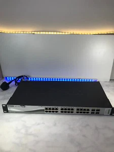 D-Link DGS-1210-24 24 porty + 4 wersja sprzętowa SFP D2 Gigabit Smart POE Switch - Zdjęcie 1 z 2