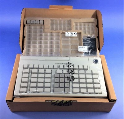 Toshiba Ivory Modular 67 Key Keyboard - 00DN037/00DN207 w/ 45U0038 PUSB Cable - Image 1 of 3