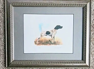 P.M.Fitzpatrick The English Pointer 1987 - Lápiz cantado numerado # 68/250 impresión - Imagen 1 de 7