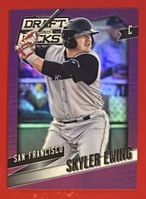 2014 Panini Prizm Perennial Draft Picks Purple Prizms /149 Skyler Ewing #62 RC - Image 1 of 2