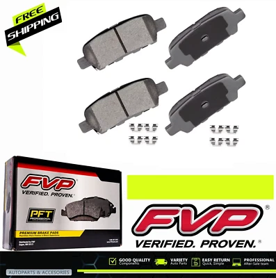 Rear Ceramic Brake Pad Kit for Nissan Altima Rogue Sentra Murano Maxima 2.5L V6 - Изображение 1 из 2