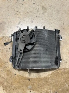 06-12 KAWASAKI ZX-14 RADIATOR WITH FAN NO LEAKS-USED - Picture 1 of 6
