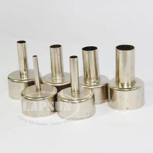 6X Universal Nozzle Soldering station Hot Air Stations Gun Nozzles F 858 D 878 A - Picture 1 of 5