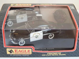 Eagle Collectibles 1:43 scale diecast; 1949 Mercury Club Coupe "POLICE CRUISER". - Picture 1 of 4