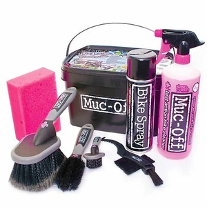 Muc-Off 8 in 1 Road / MTB / Mountain Bike / Cycle Complete Cleaning Kit - Picture 1 of 9