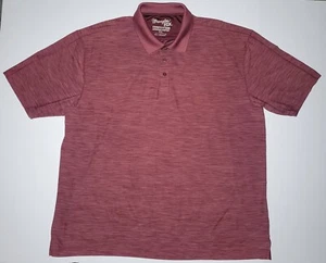 Polo Wrangler 20X Advanced Comfort Para Hombre Granate Borgoña Manga Corta Talla XXL - Imagen 1 de 11