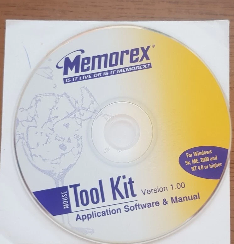 Memorex toolkit for windows 9x ME, 2000, NT4,0 or higher TOOL KIT - Bild 1 von 1