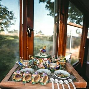 Vintage Mercuries TEESERVICE 18-TEILIG, 1998 Hase Frühling Ostern Sammlerstück! - Bild 1 von 19