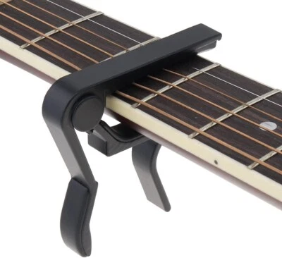 Guitar Capo for Acoustic / Electric; Bass; Ukulele; Guitar; Mandolin. 4/6-String - Image 1 of 4