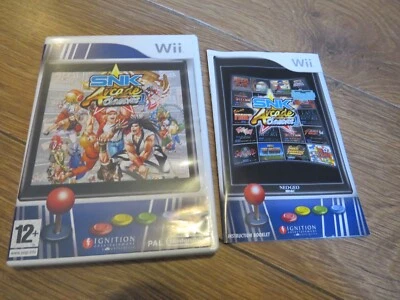 Nintendo Wii Game SNK ARCADE CLASSICS VOL.1 PAL VERSION uk tracked delivery - Image 1 of 4