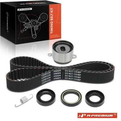 5Pcs Timing Belt Kit w/Spring for Honda CR-V 1997-2001 Acura Integra 1990-2001 - Image 1 of 4