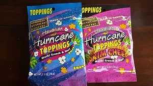 Hawaiian Hurricane Popcorn Toppings - (1) Original & (1) Kim Chee Paket - Bild 1 von 2