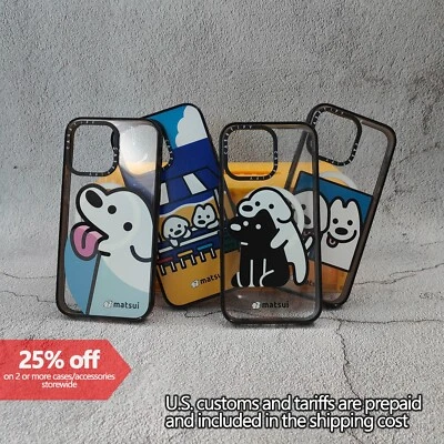 Funda de impacto acrílica Matsui Casetify para iPhone 13-17 opcional MagSafe y soporte Foto 1 de 4