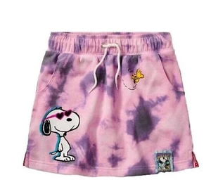 Justice Girls Snoopy Fleece Skirt Pink Size 16/18 NWT - Picture 1 of 3
