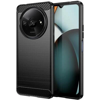 Protective Cover for Xiaomi Redmi A3 Phone Case Slim TPU Cover Case Black - Image 1 of 4