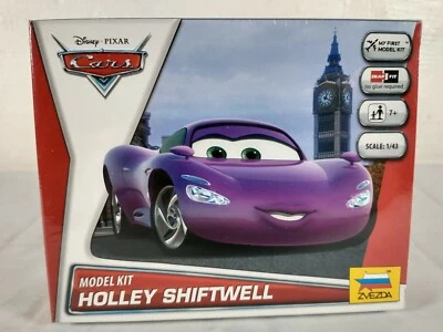 Holley Shiftwell Disney Pixar Cars Zvezda SnapFit 1:43 Modelo Kit # 2019 Foto 1 de 4