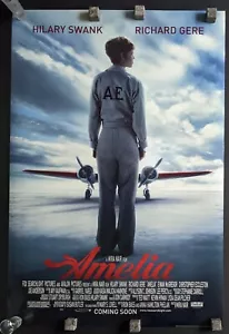 Amelia (2009) Original 27x40 Filmplakat D/S gerollt in Hülle, Hilary Swank - Bild 1 von 12