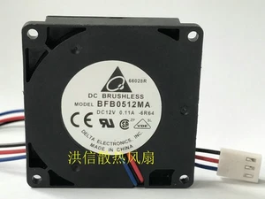 1 PCS Delta FAN BFB0512MA DC12V 0.11A 5CM 3 pin 50*50*10mm - Picture 1 of 3
