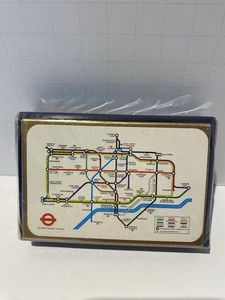 Vintage Souvenir Of London Underground Playing Cards New Sealed Deck - Bild 1 von 2
