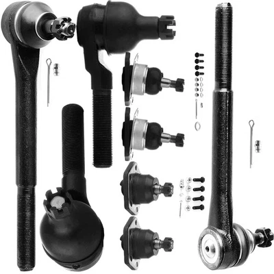 Rótulas superiores inferiores delanteras extremo de la barra de amarre de dirección para Chevrolet S10 1998-2004 Foto 1 de 4