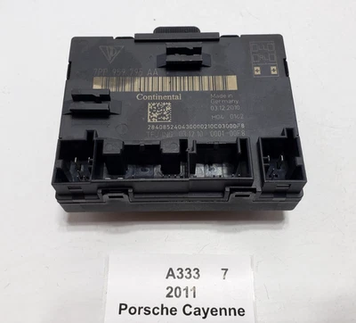 ✅ Módulo de control de puerta trasera derecha pasajero Porsche Cayenne 958 2011-2012 OEM Foto 1 de 4