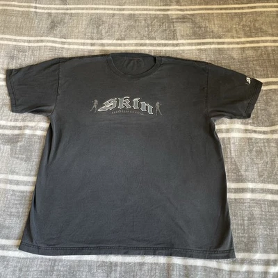 Camisa Skin Industries Vintage Gráfica Grunge Punk Hombres Y2K Monopatín XL XXL? Foto 1 de 4