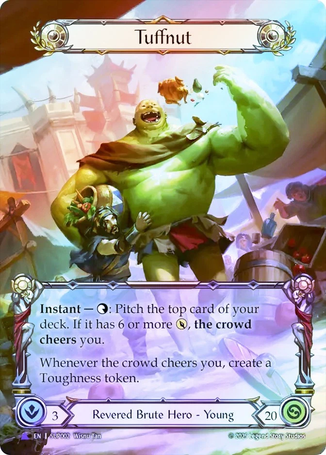 FAB COLD FOIL Tuffnut (Marvel) - Tarjeta Super Slam # 002 Foto 1 de 1