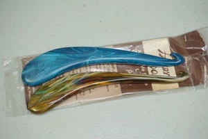 Accento Craft Inc Handy Hook Marbled Plastic Crochet Hooks Sizes Q & N - Picture 1 of 3