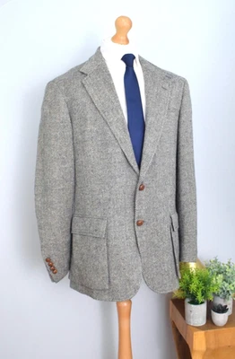 New POLO RALPH LAUREN Patch Herringbone Tweed RL67 Jacket £1195 Size 46L/56L XXL - Image 1 of 4