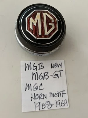 MGB MGC MGB-GT NEW  HORN MOTIF 1968-1969 NEW - Image 1 of 2