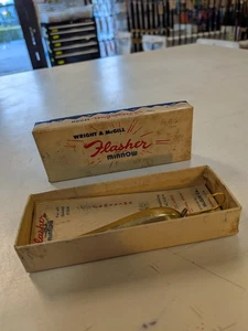 Wright & McGill Flasher Minnow Streamline Spoon vintage lot H39 - Picture 1 of 7