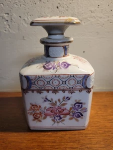 Antique Dressing table bottle. Flowers Made in Italy Numbered - Picture 1 of 4