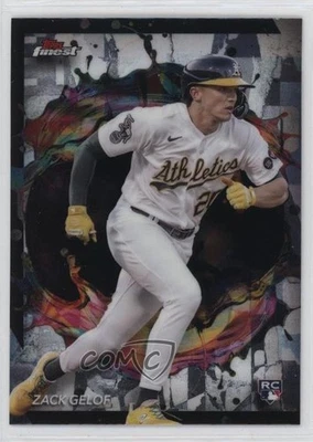 2024 Topps Finest Rare Zack Gelof #284 Rookie RC - Image 1 of 2