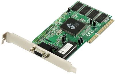 Graphics Card His ATI Rage IIC 8MB 4R2CH2S0 D-Sub AGP - Image 1 of 2