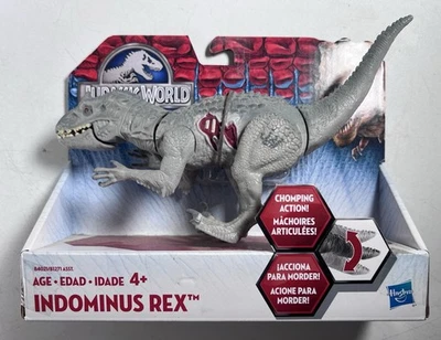 Jurassic World Bashers&Biters Indominus Rex 8" Long Action Figure NEW 2015 Park - Image 1 of 3
