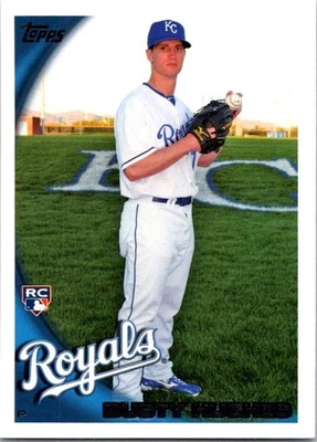 Dusty Hughes 2010 Topps #524 Rookie Kansas City Royals - Image 1 of 2