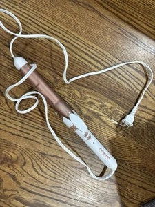 Conair Ceramic 1 Inch Barrel Curling Iron Rose Gold - Picture 1 of 5