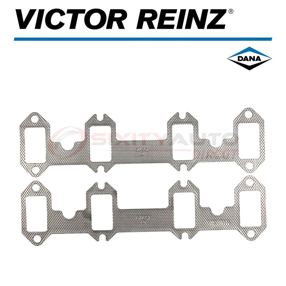 MAHLE Exhaust Manifold Gasket Set for 1961-1969 Mercury Colony Park ct Foto 1 de 4