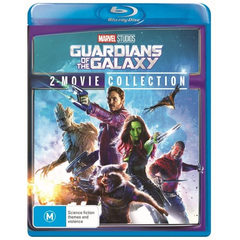 Guardians Of The Galaxy 2-Movie Collection Blu-ray | Chris Pratt | Region Free - Image 1 of 1